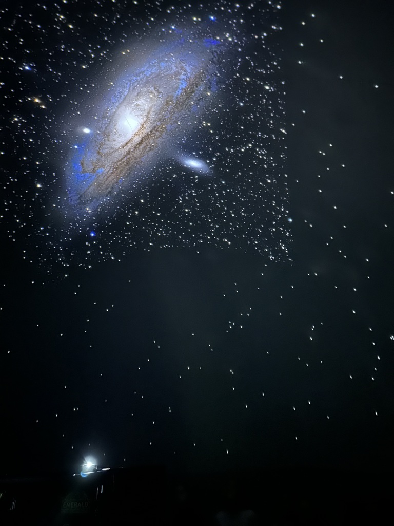Photo of planetarium constallations
