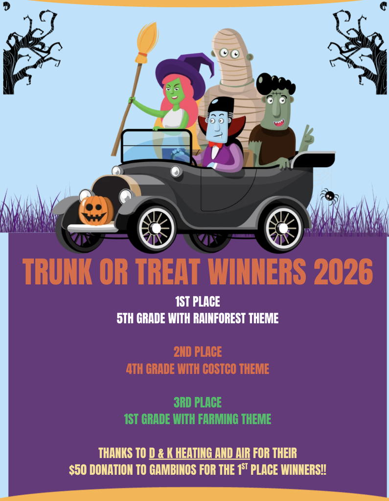 Trunk or Treat Winners 2026!
