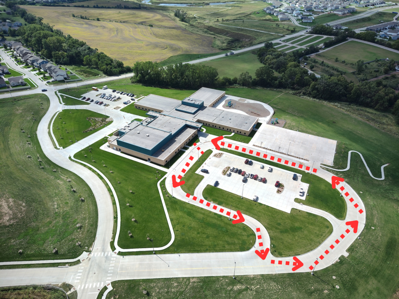 Aerial Map of Race
