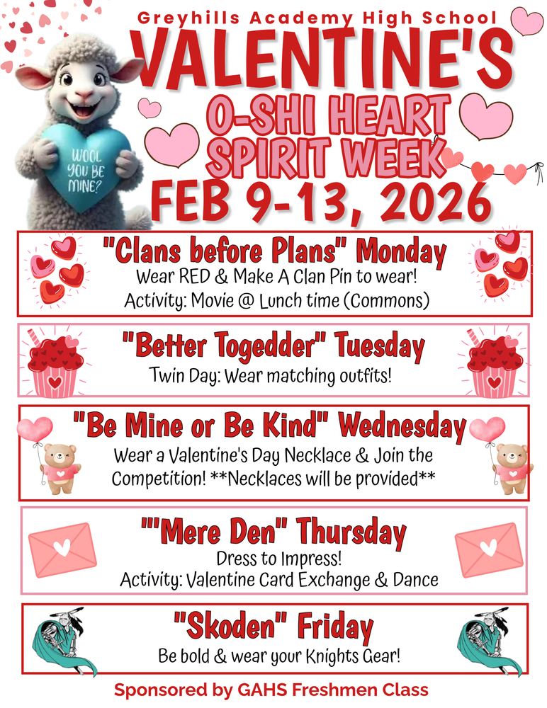 Valentines Spirit Week