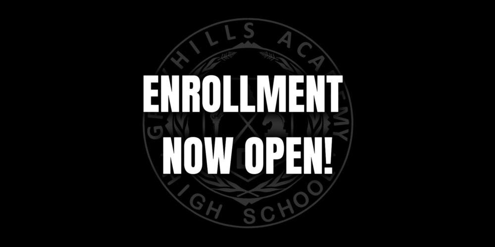enrollment now open