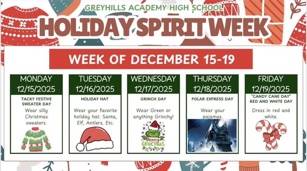 GAHS Holiday Spirit Week