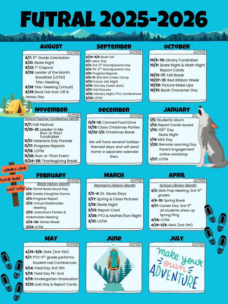 Yearly Calendar