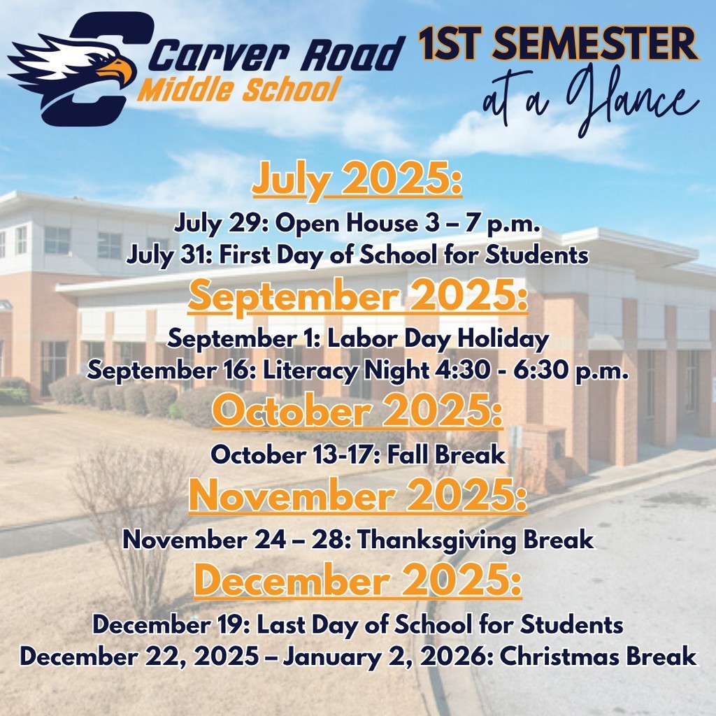 1st sem at a glance