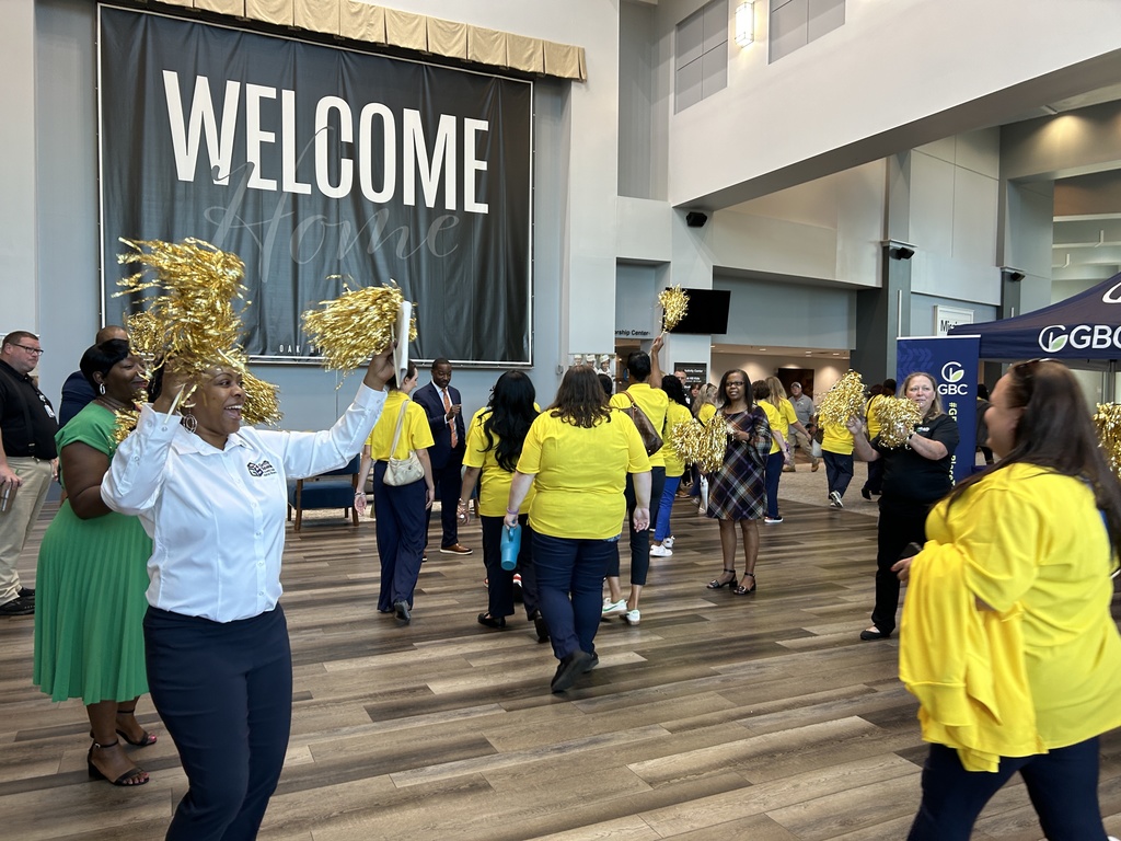 staff being welcomed