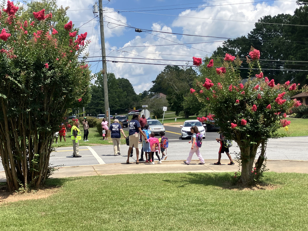 walkers headed out after school