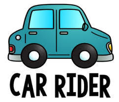 graphic of car reading "Car Rider"