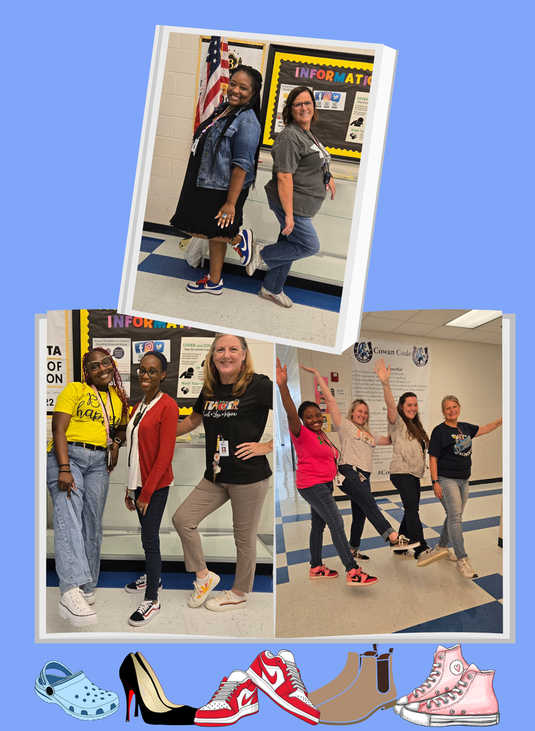 collage of teachers and shoes
