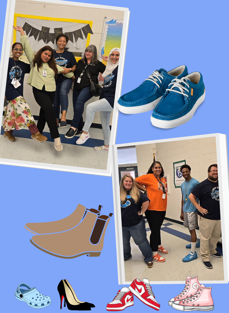 collage of teachers and shoes