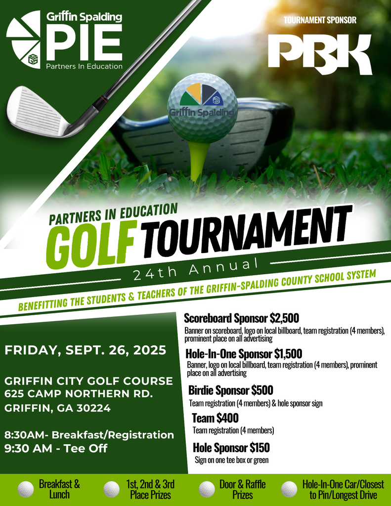 golf tournament flyer