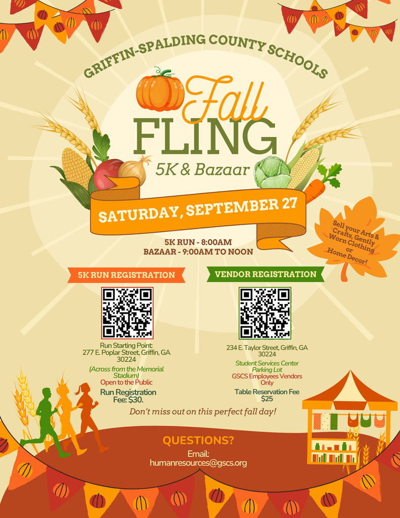 Fall Fling flyer