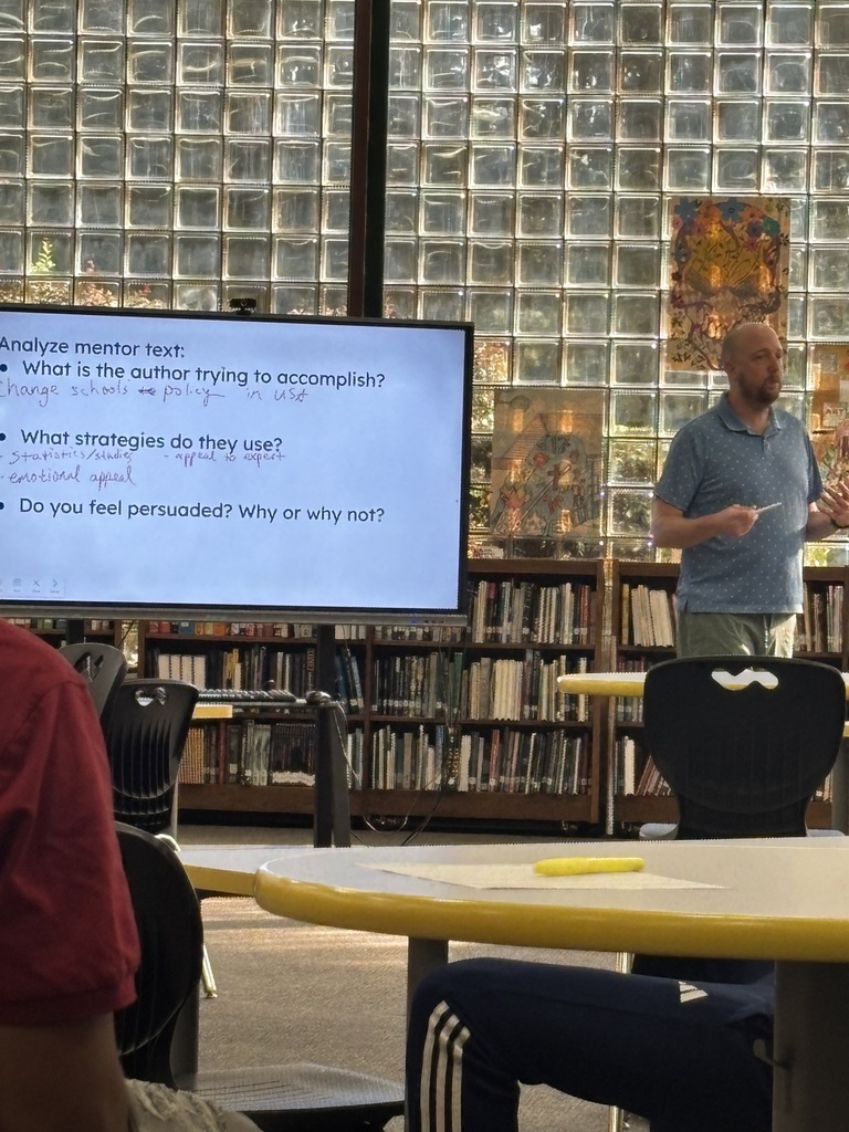 Mr. McClelland discusses persuasive strategies in writing