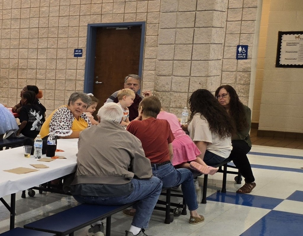 group at table