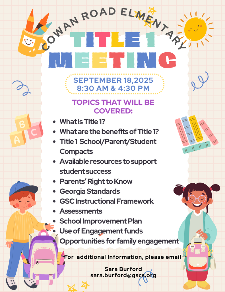 Title 1 Flyer