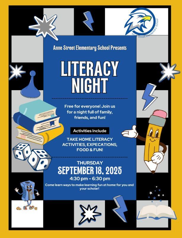 Literacy Night flyer