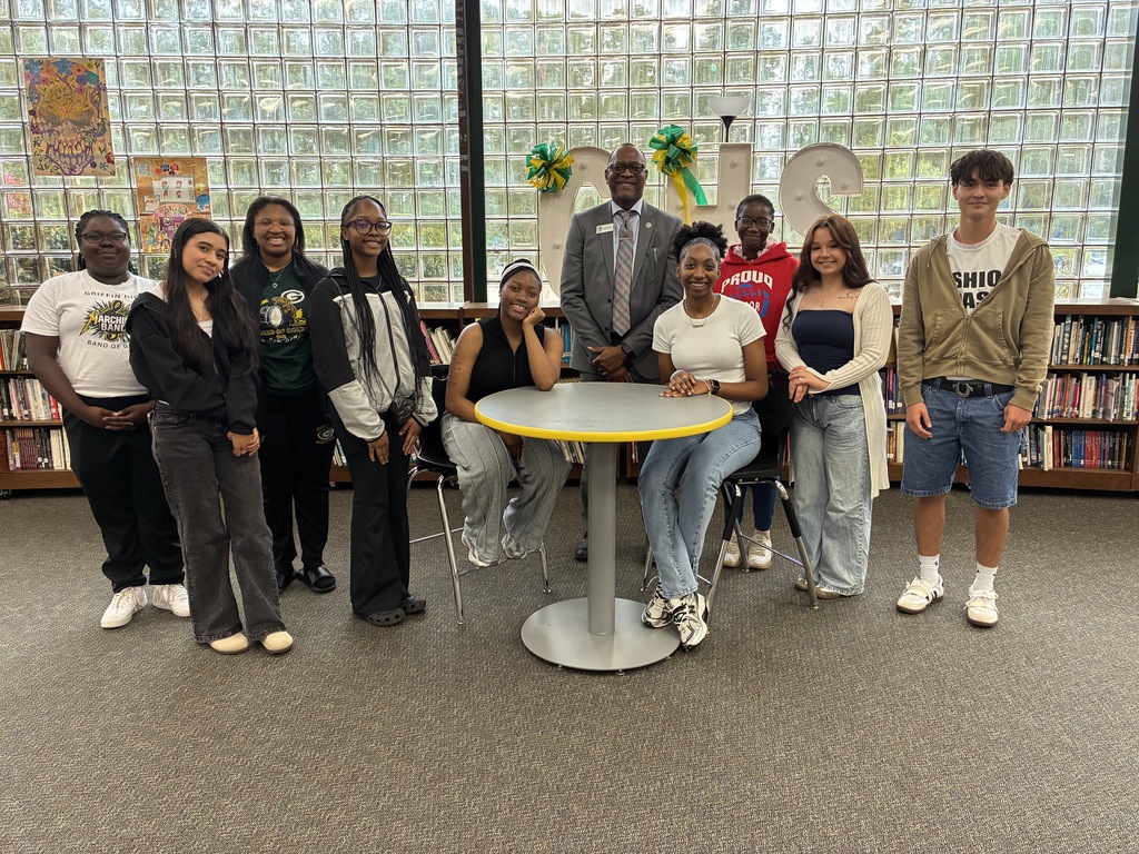 students with superintendent