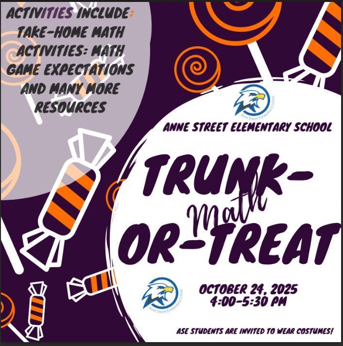 Trunk or Treat Math night