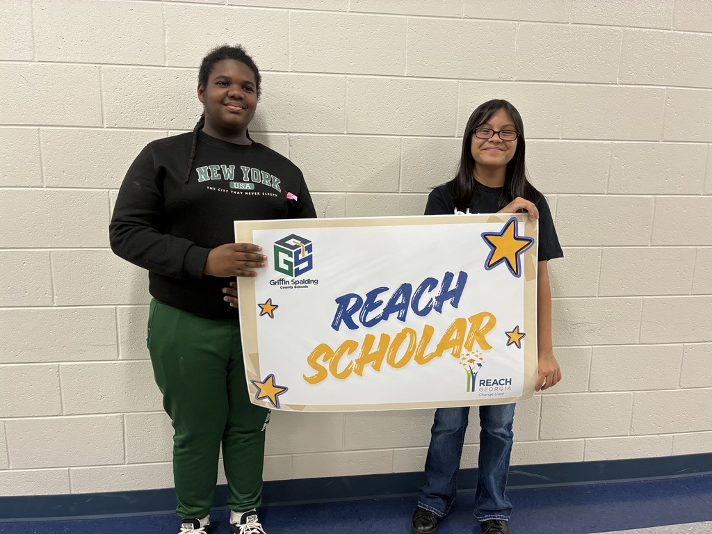 students with banner