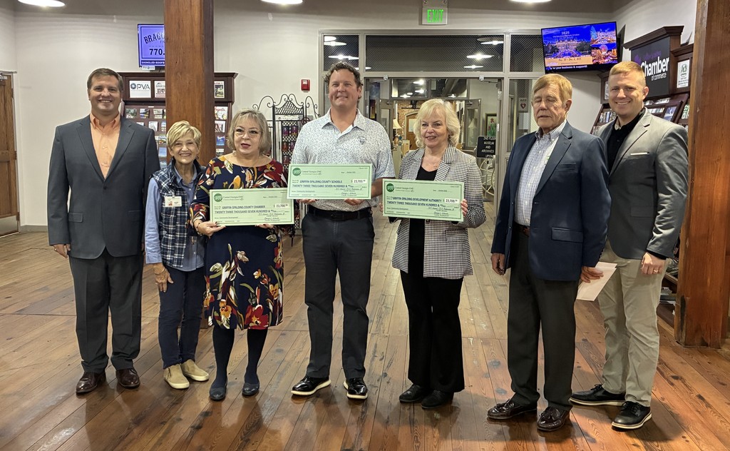 people with big checks