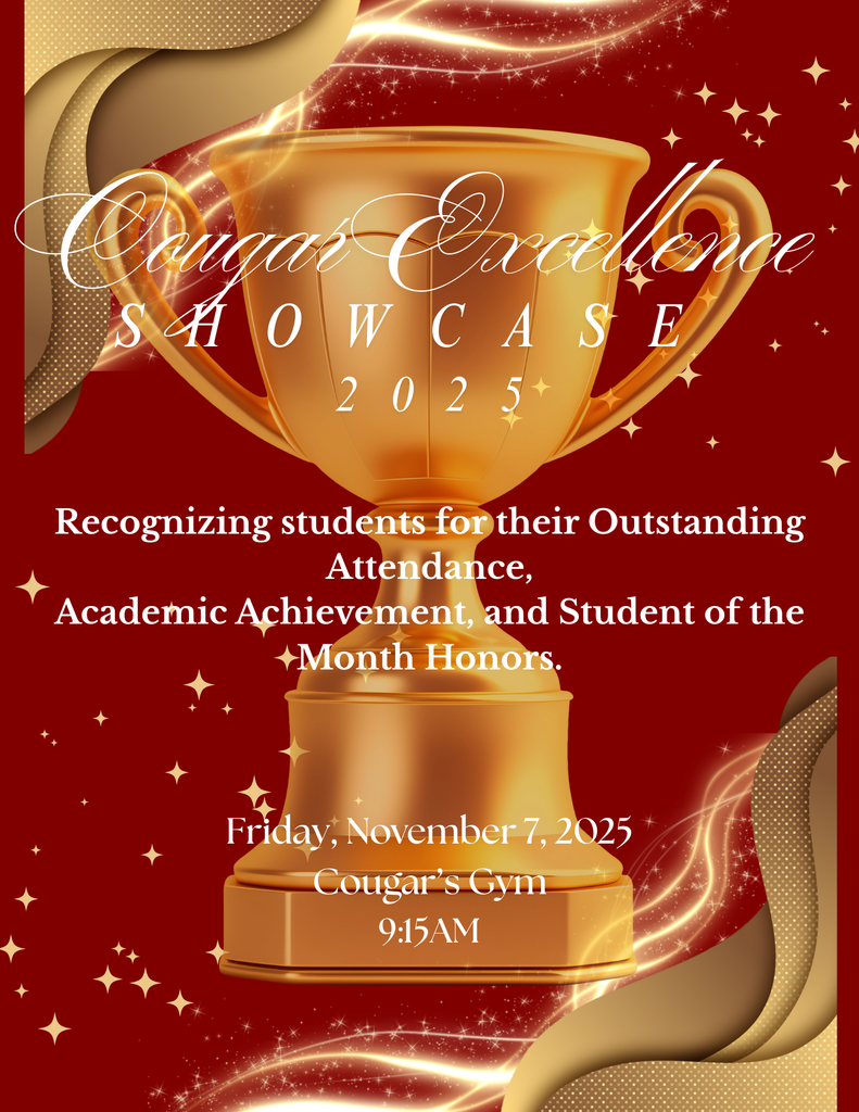 Cougar Excellence Showcase Flyer