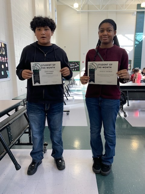 student of the month