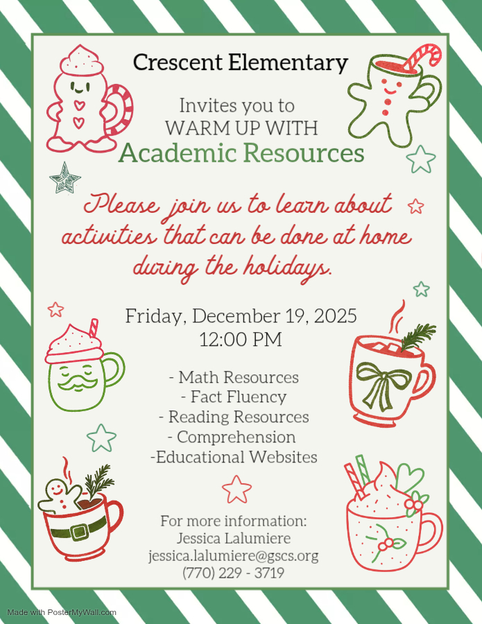 Warm Up With Academic Resources Flyer