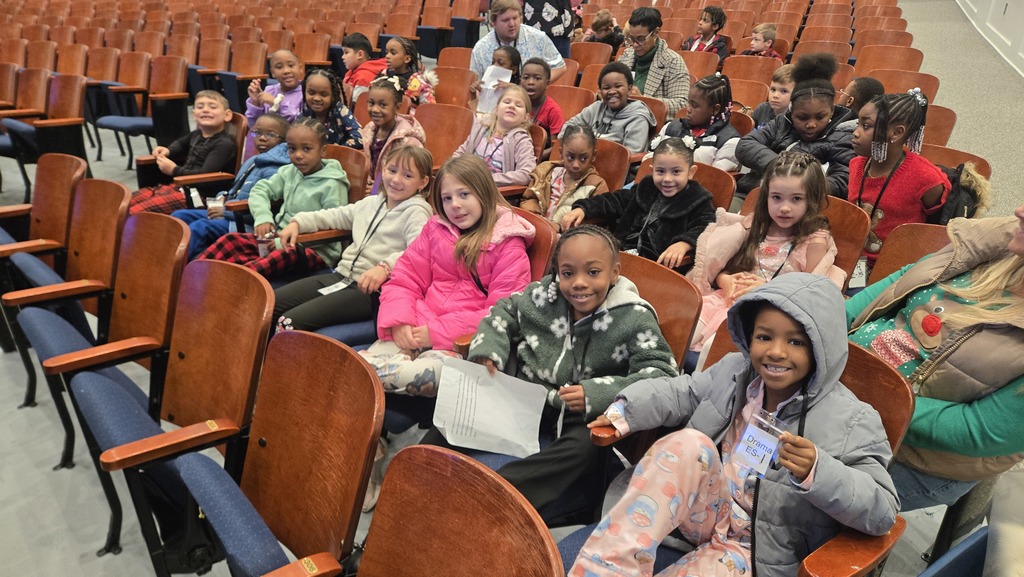 group of kids in auditorium