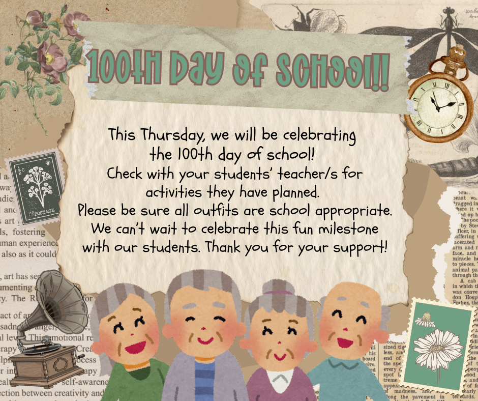 100th day of school pic with info from post