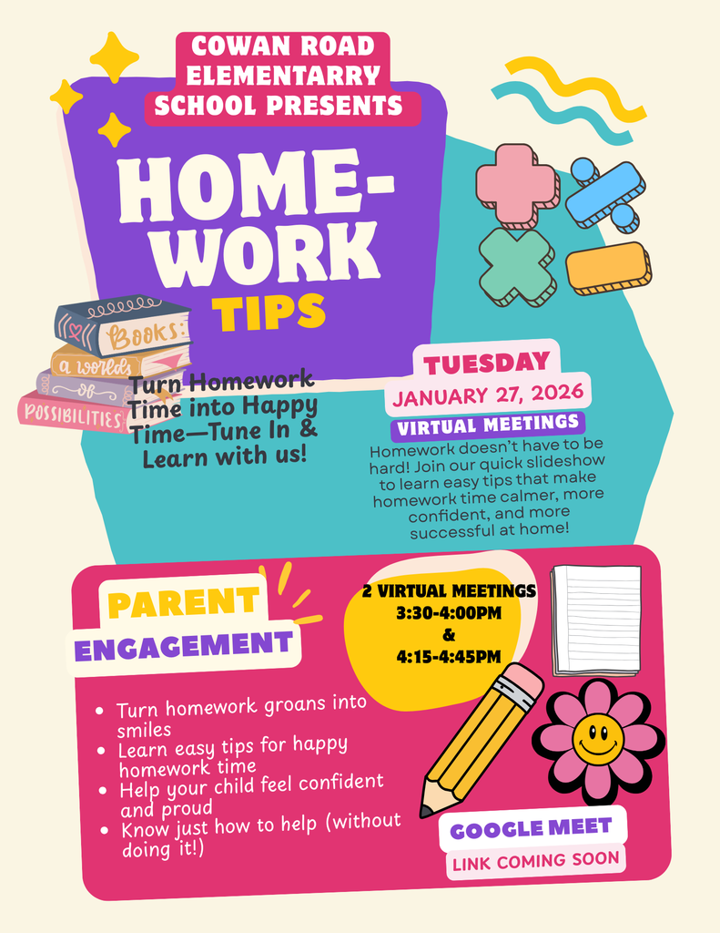 Homework Tip Flyer