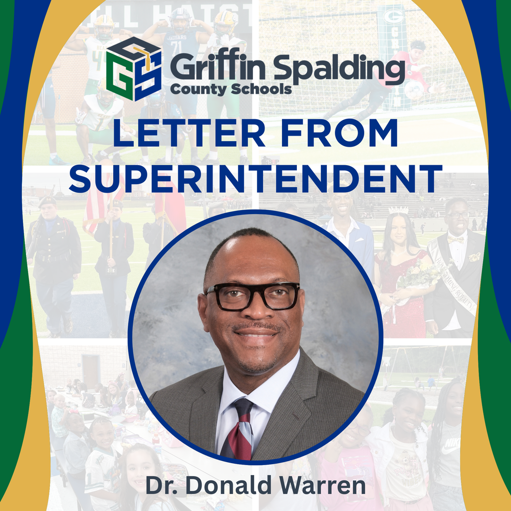 Letter from Superintendent SM Post