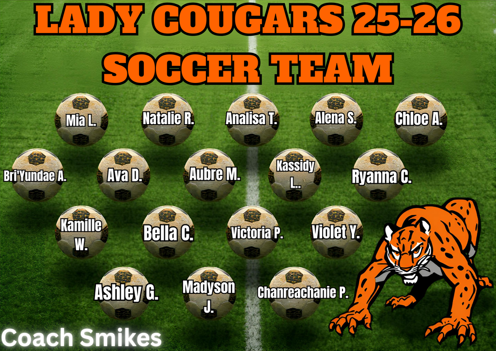 Kennedy Road Lady Cougars Soccer Team Flyer - Version 2 (1)