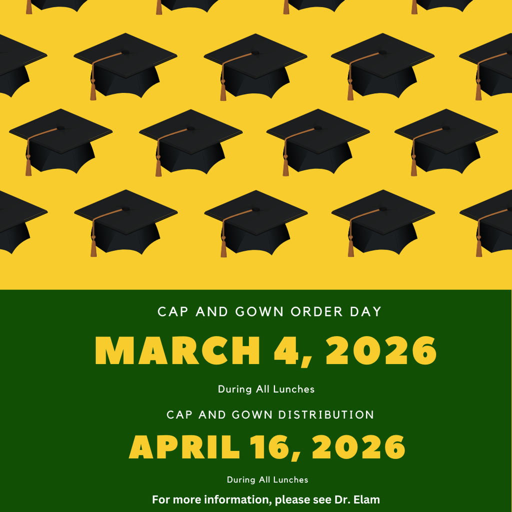 Cap and Gown Announcement 