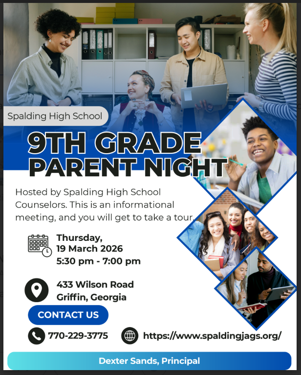 Spalding High School Rising 9th Grade Parent Night