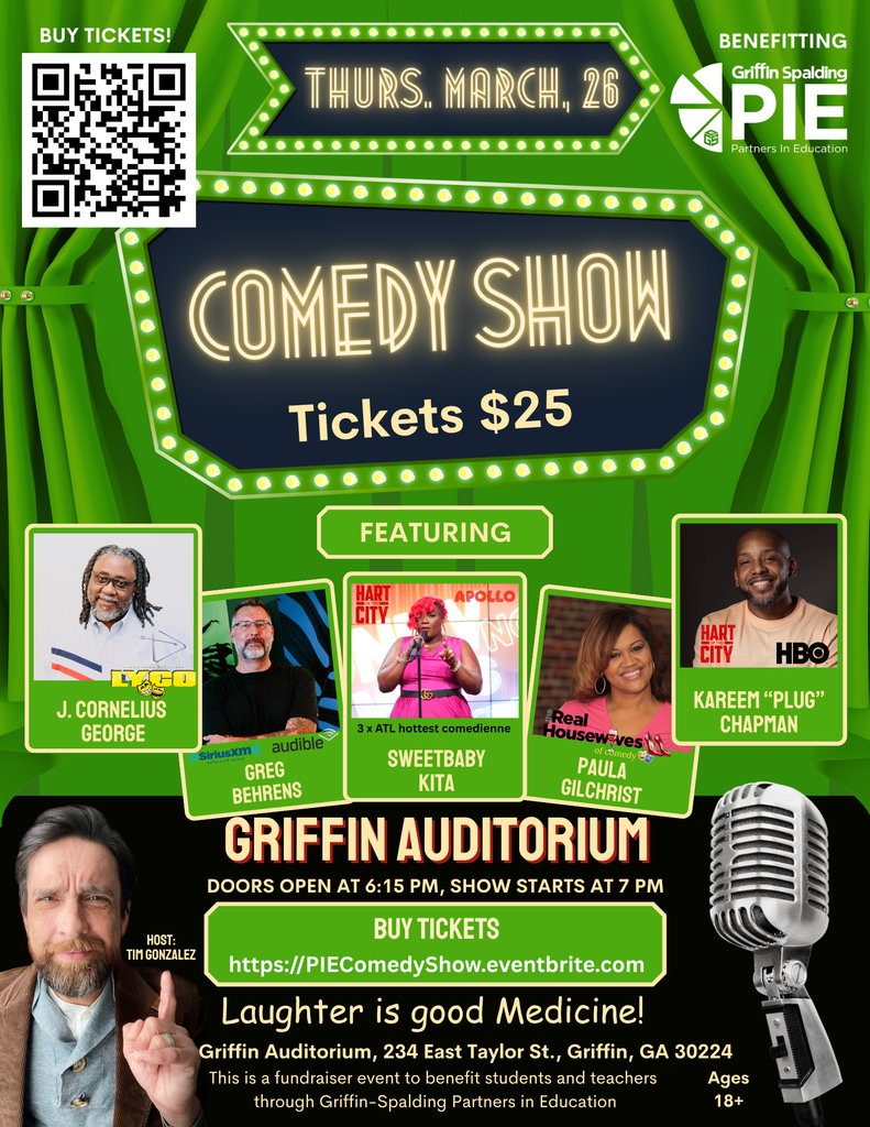 comedy show flyer