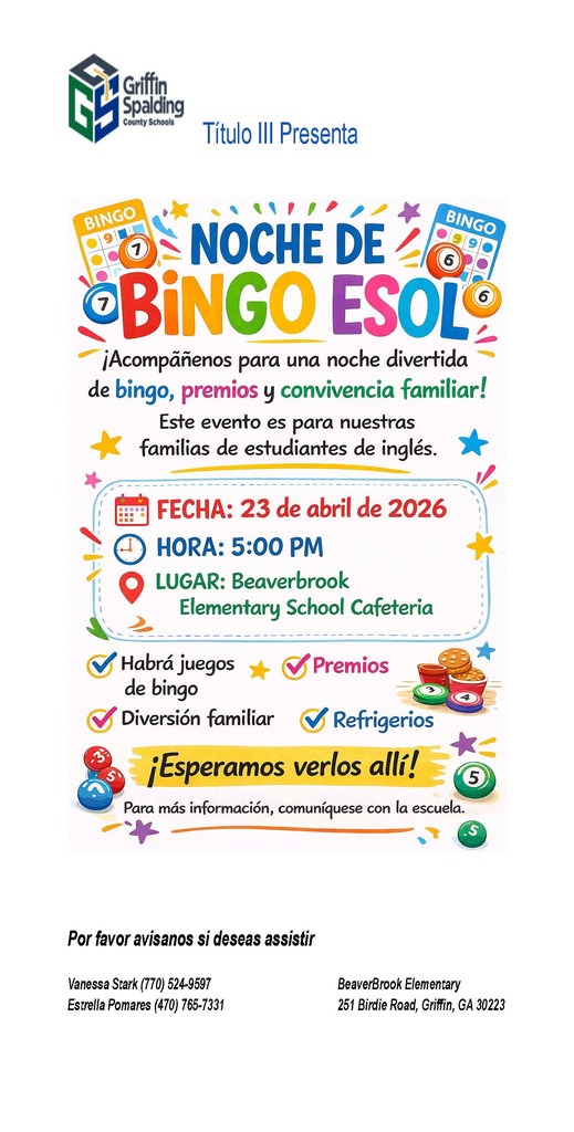 bingo flyer