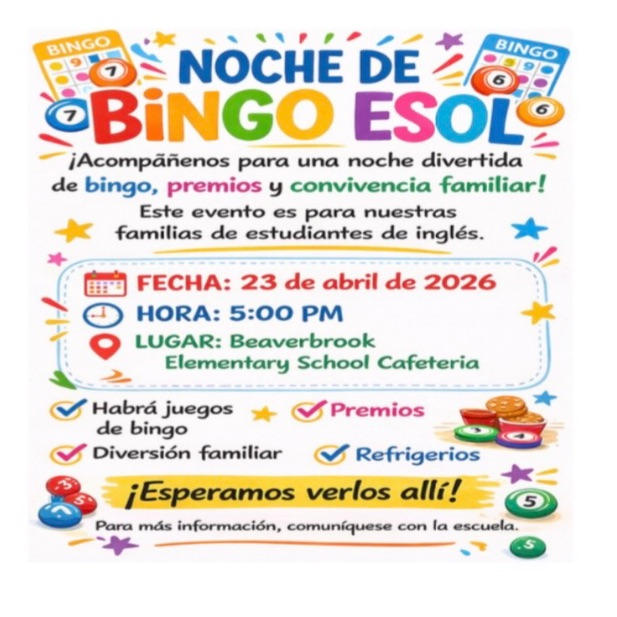 Bilingual Bingo Night