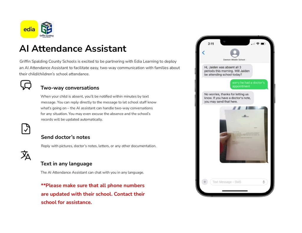 Edia Attendance App Information