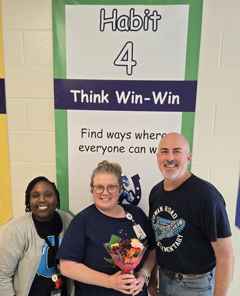 3 in front of banner