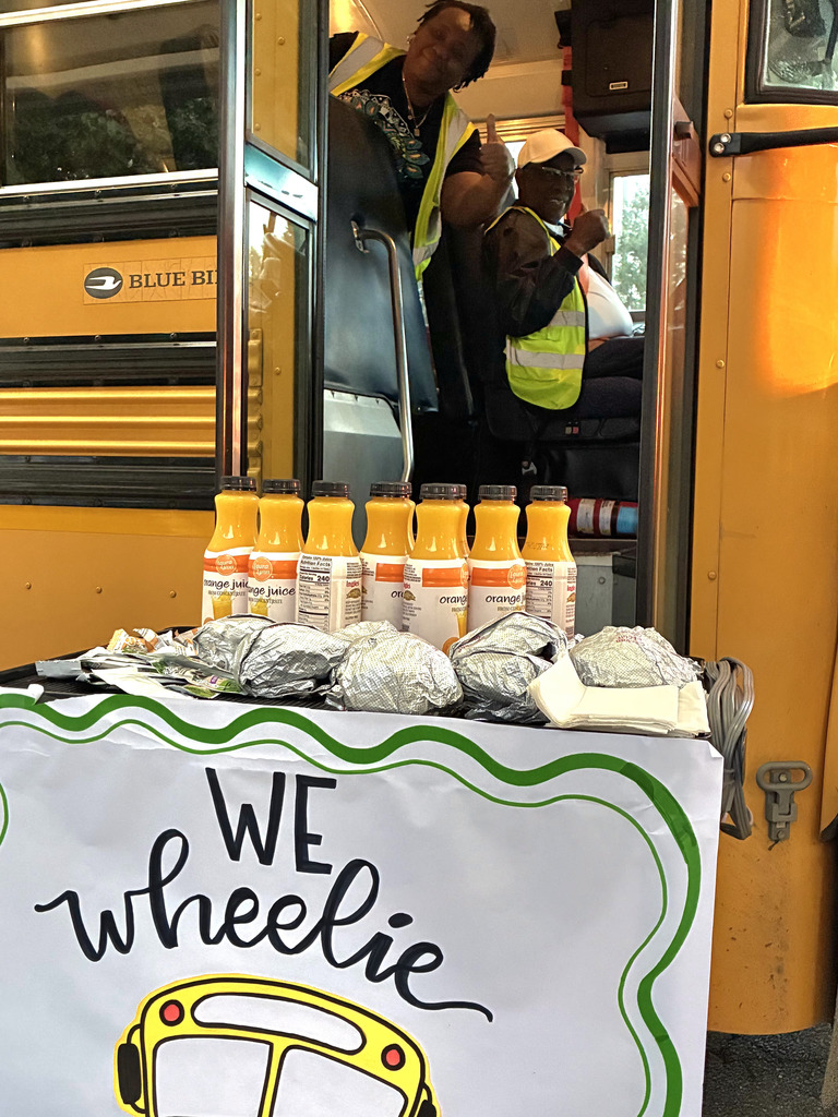 bus driver with juice