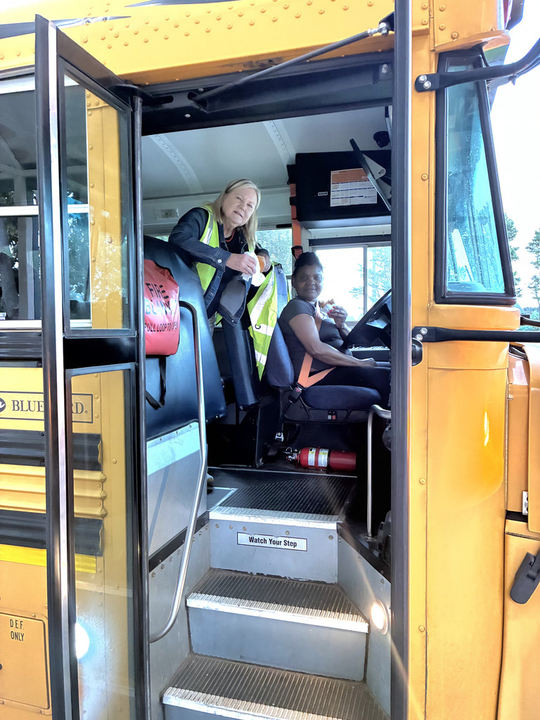 bus driver waving