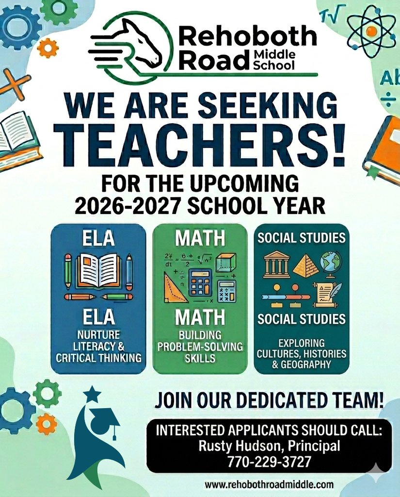 teacher recruitment flyer