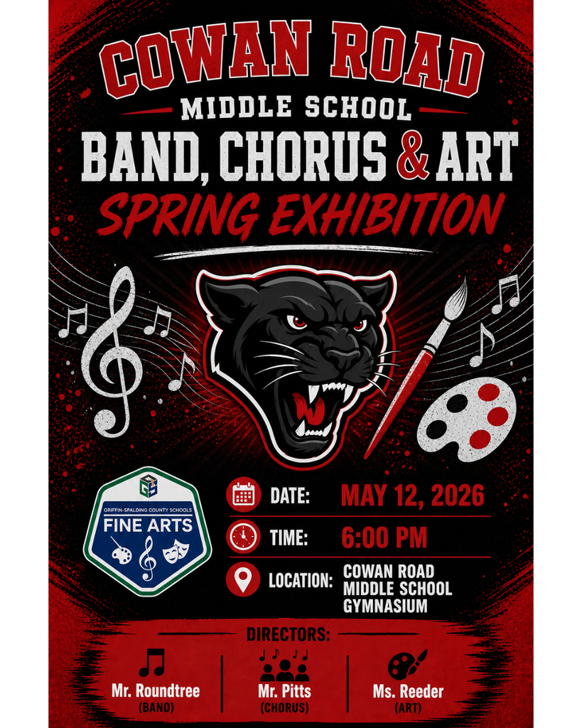 CRMS Band, Chorus & Art Exhibition 5/12/26