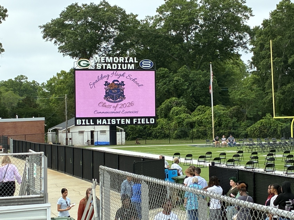 students on field