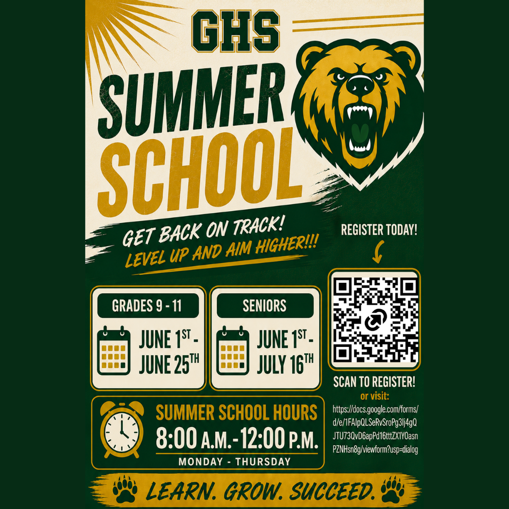 GHS 2026 Summer School Flyer