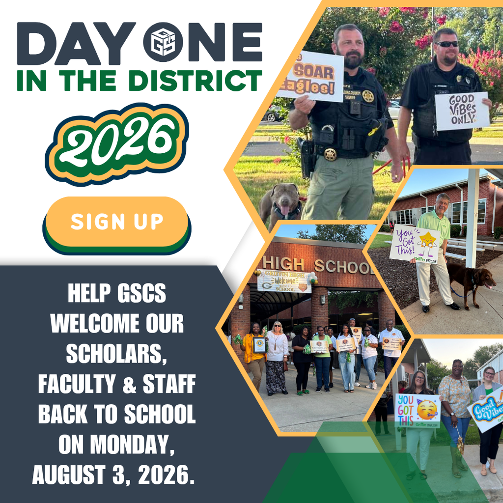 volunteers welcoming students