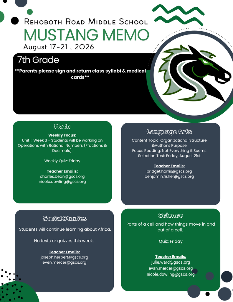 weekly memo