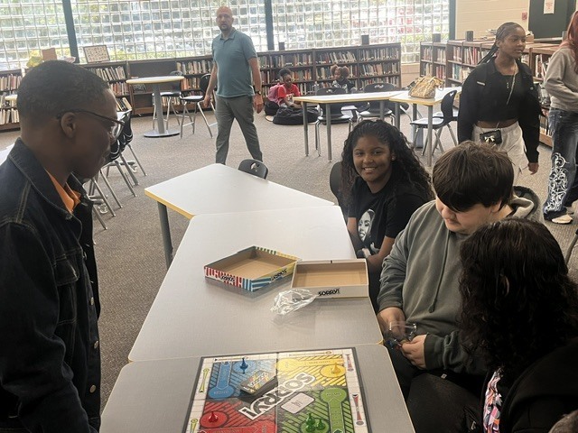 Students play Sorry