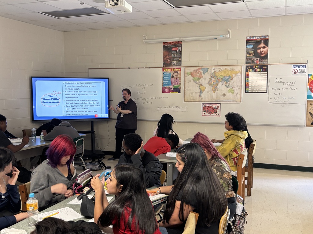 Students engage in their work session