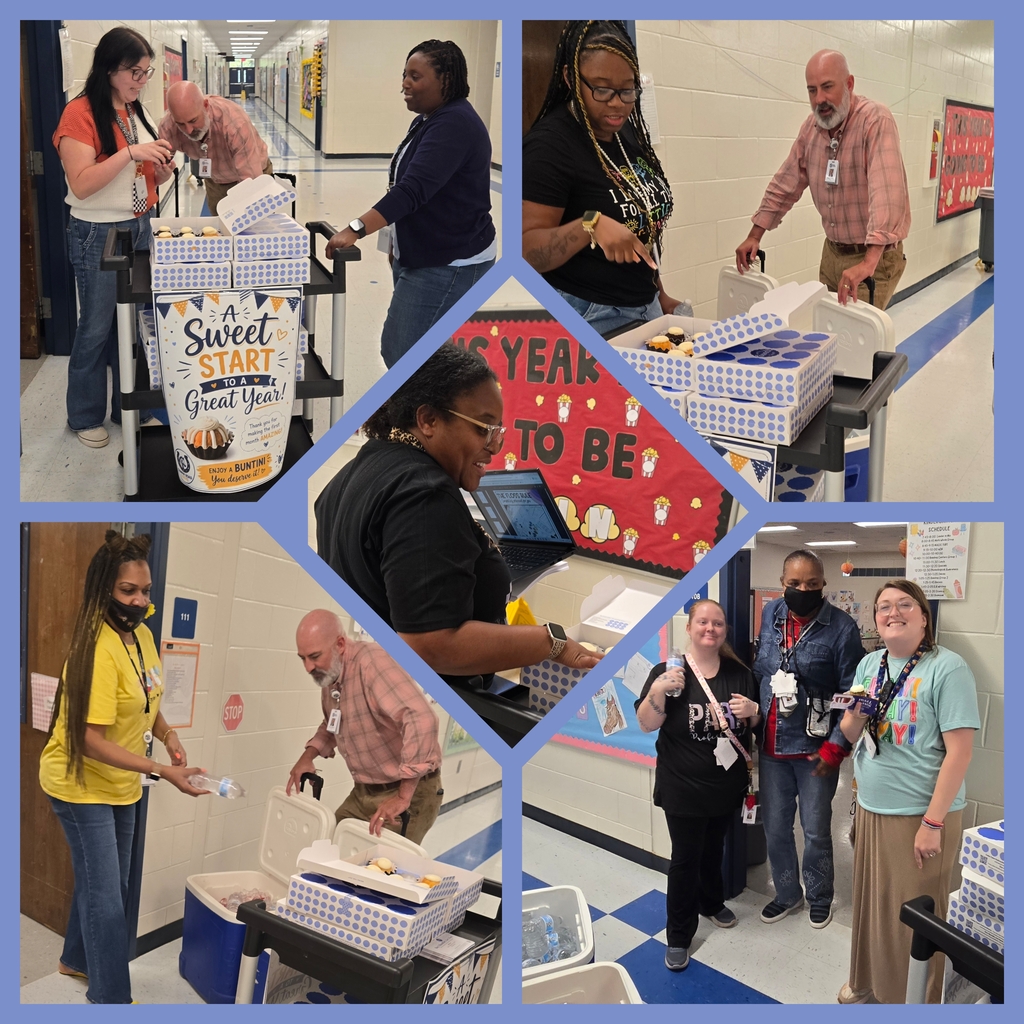 collage of staff selecting bundtinis and drinks