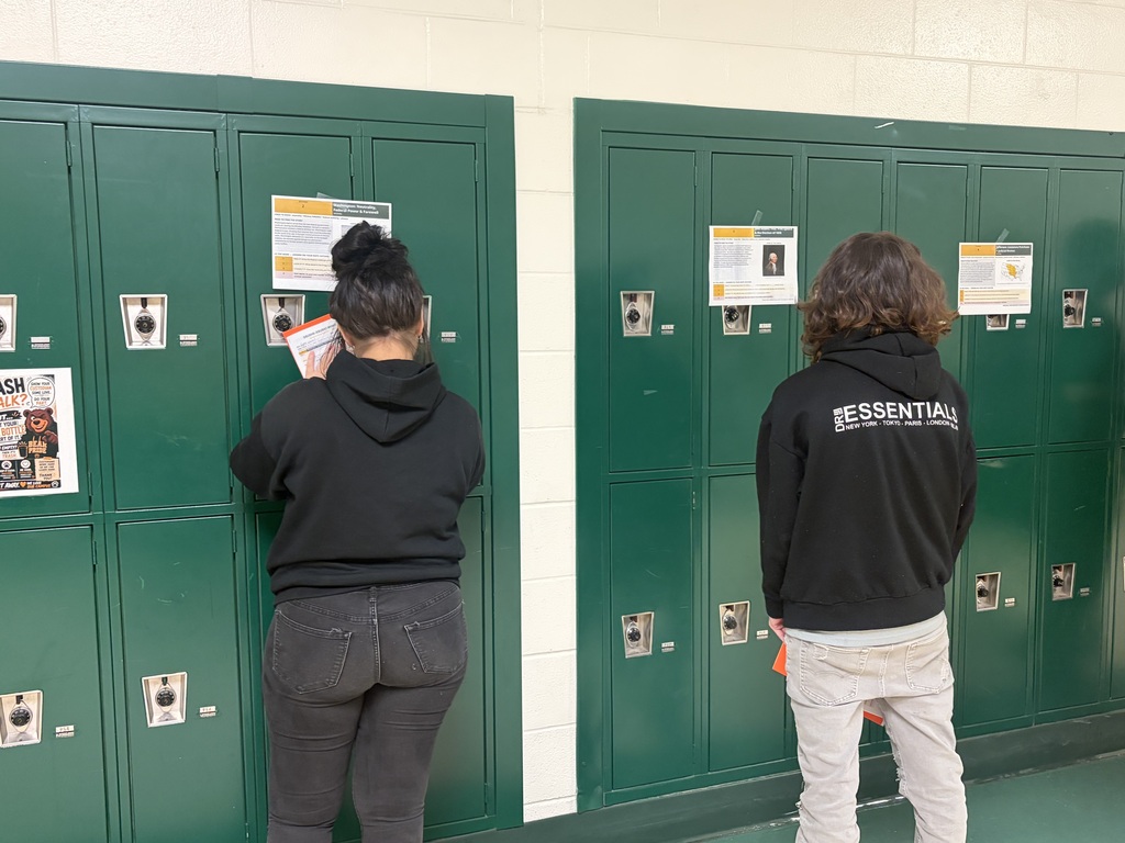 Students complete a station